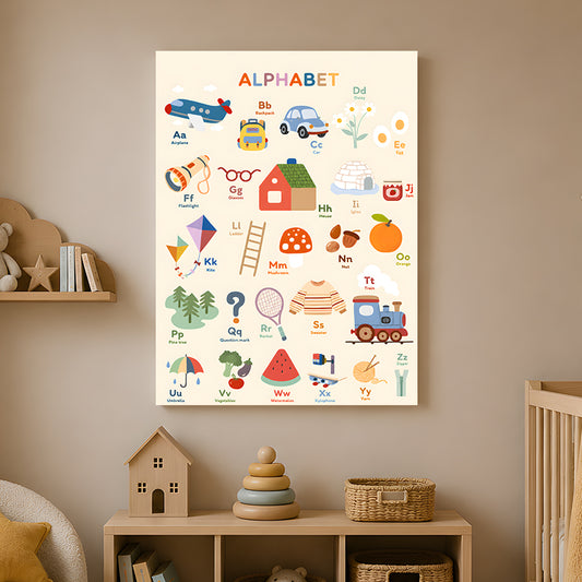 Alphabet coloré