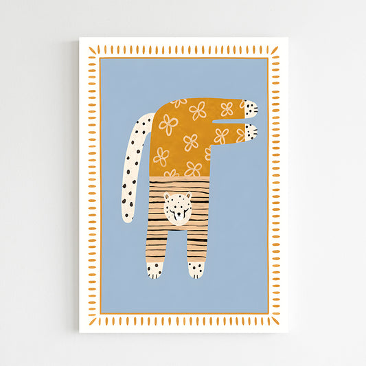 Petit animal au corps géométrique