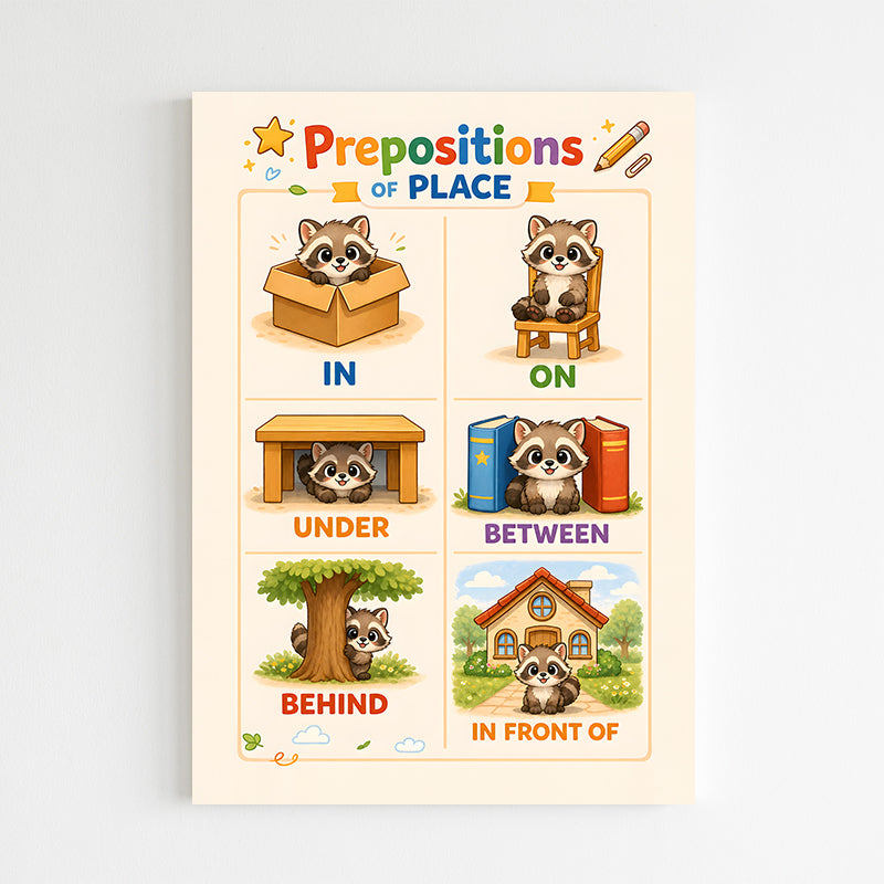 Prepositions of place