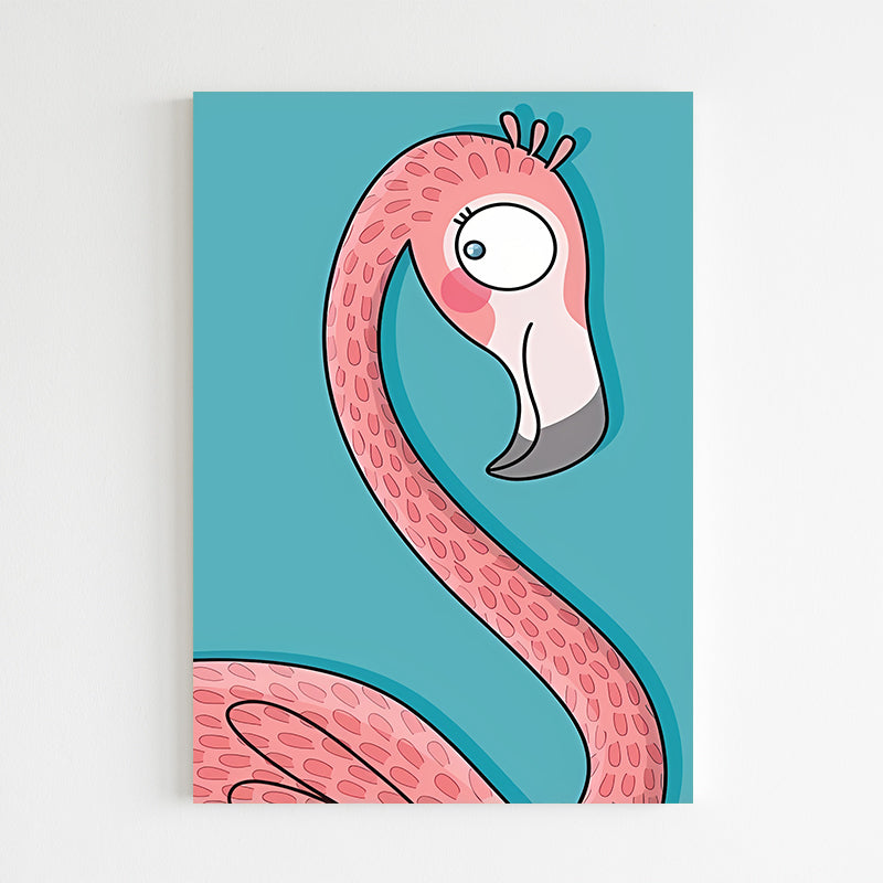 Flamant Rose Rigolo