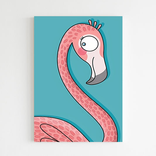 Flamant Rose Rigolo