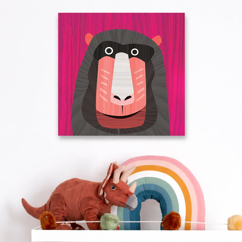 Mandrill Face