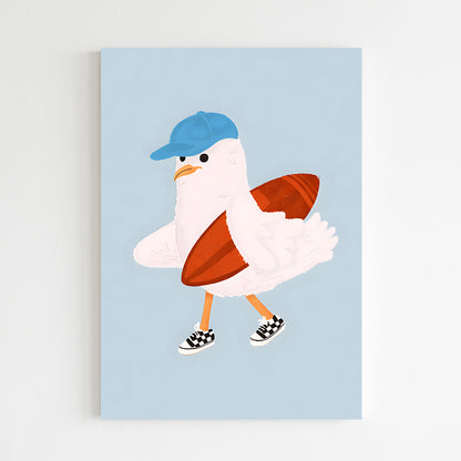 Mouette surfeuse