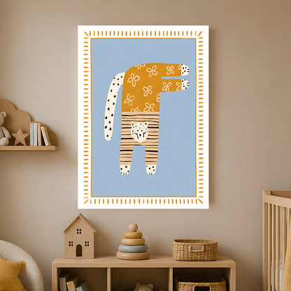 Petit animal au corps géométrique