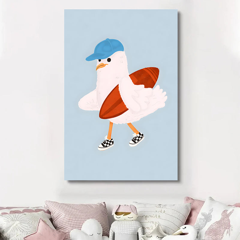 Mouette surfeuse