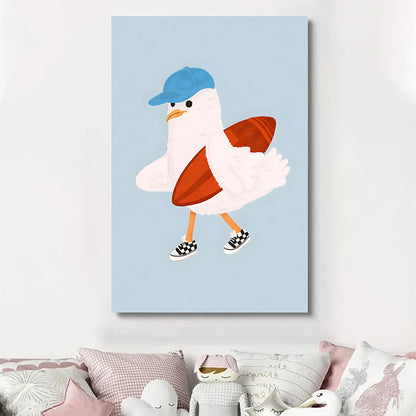 Mouette surfeuse